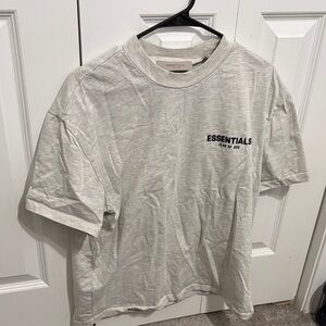 Essentials Light Gray Short Sleeve Tee